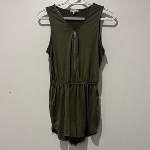 Streetwear Society Olive Green Romper